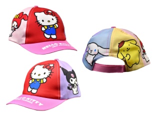 Czapka z daszkiem dziecięca Hello Kitty dla dziewczynki 9-10 lat 56 cm