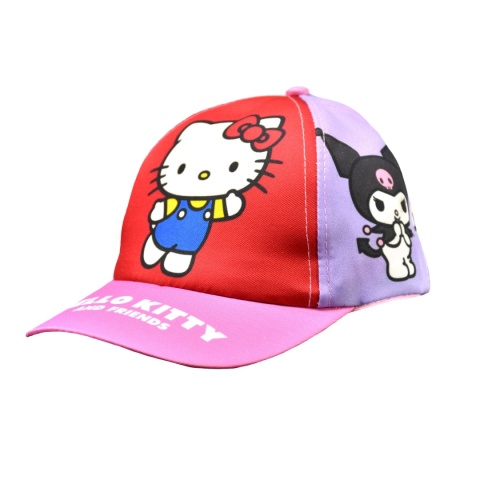 Czapka z daszkiem dziecięca Hello Kitty dla dziewczynki 9-10 lat 56 cm