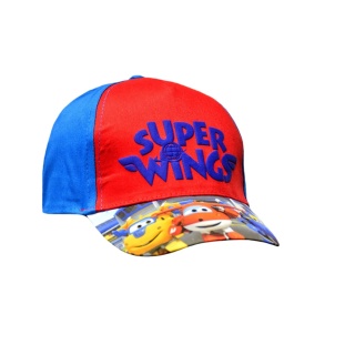 Czapka z daszkiem dziecięca Super Wings letnia dla chłopca 5-6 lat 52 cm