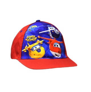 Czapka z daszkiem dziecięca Super Wings letnia dla chłopca 5-6 lat 52 cm