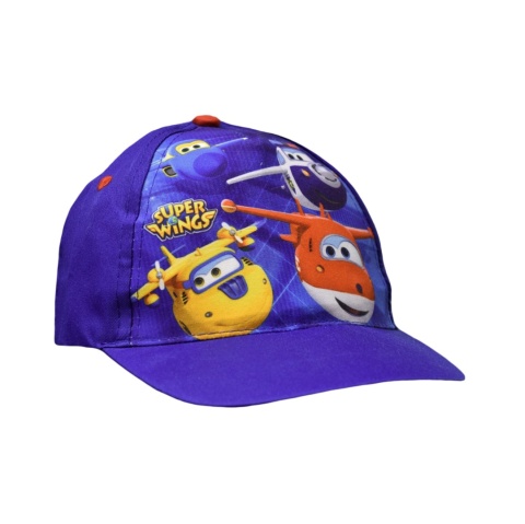 Czapka z daszkiem dziecięca Super Wings letnia dla chłopca 5-6 lat 52 cm