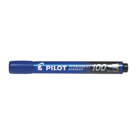 Marker permanentny SCA-100 z okrągłą końcówką czarny Pilot