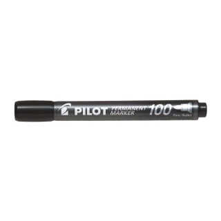 Marker permanentny SCA-100 z okrągłą końcówką czarny Pilot