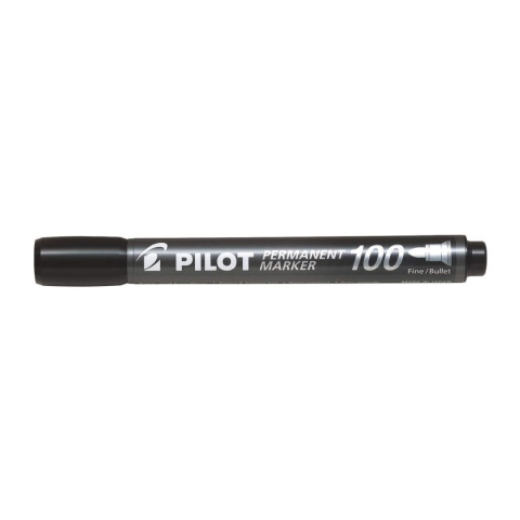 Marker permanentny SCA-100 z okrągłą końcówką czarny Pilot
