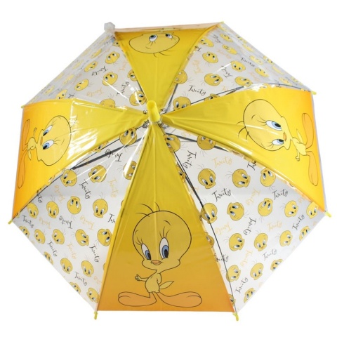 Parasol dziecięca parasolka automat Looney Tunes Tweety folia