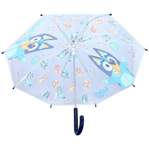 Parasol przezroczysty pieski Bluey i Bingo parasolka dla dzieci