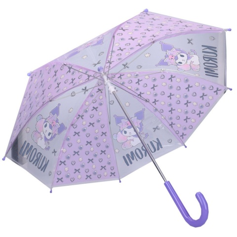 Parasol przezroczysty Kuromi Hello Kitty parasolka dla dzieci
