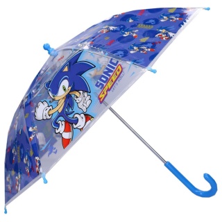 Parasol przezroczysty jeż Sonic parasolka dla dzieci