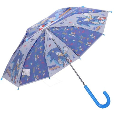 Parasol przezroczysty jeż Sonic parasolka dla dzieci