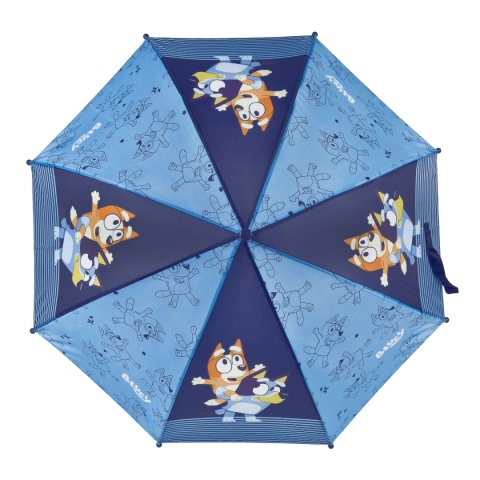 Parasol trekstylny pieski Bluey i Bingo głęboki parasolka dla dzieci