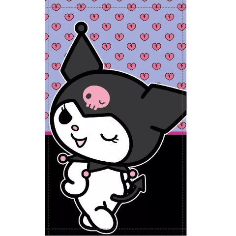 Ręcznik do rąk i twarzy przedszkola Kuromi 30X50