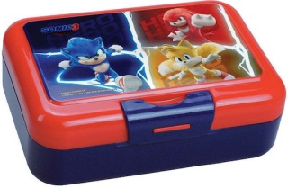 ŚNIADANIÓWKA lunchbox pudełko na kanapki chlebak Sonic Trio