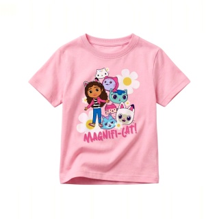 T-shirt bluzeczka dziecięca Koci Domek Gabi koszula dla dziewczynki 98/104