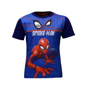 T-shirt bluzeczka dziecięca Spiderman koszula dla chłopca bawełniana 110