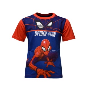 T-shirt bluzeczka dziecięca Spiderman koszula dla chłopca bawełniana 110