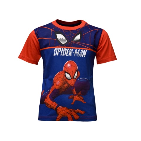 T-shirt bluzeczka dziecięca Spiderman koszula dla chłopca bawełniana 98