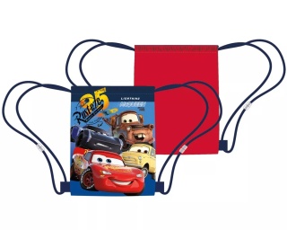 Worek na buty kapcie plecak sportowy AUTA Cars Zygzak McQueen