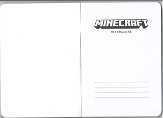 Zeszyt A5 w kratkę 32 k A5/32 kartek Minecraft