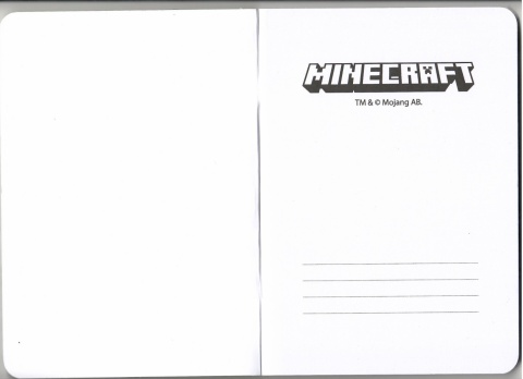 Zeszyt A5 w kratkę 32 k A5/32 kartek Minecraft