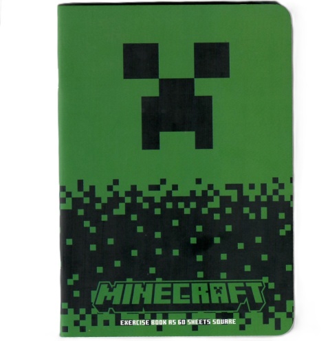 Zeszyt A5 w kratkę 60 k A5/60 kartek Minecraft