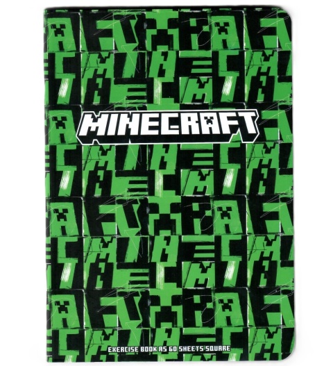 Zeszyt A5 w kratkę 60 k A5/60 kartek Minecraft