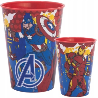 Avengers Thor kap Ameryka Iron Man kubek kubeczek plastikowy szklanka 260ML