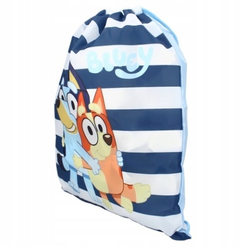 Bluey plecak worek na buty kapcie piesek Bingo i Blue Bluey plecak worek na buty kapcie piesek Bingo i Blue