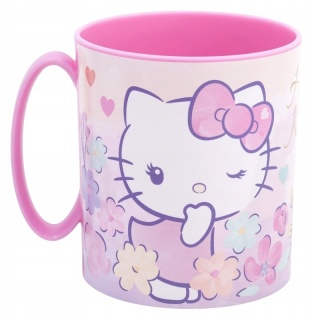 Hello Kitty kotek kubek z uchem do mikrofali 350 ml