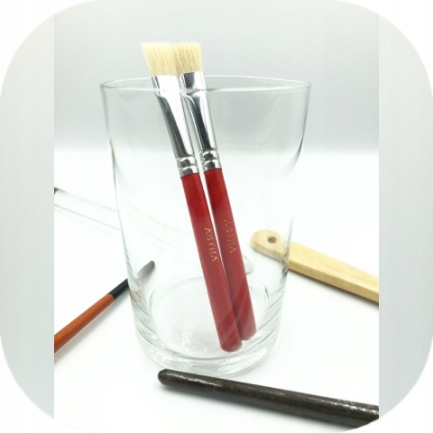 Pędzel do kleju z naturalnego włosia Astra 2 szt