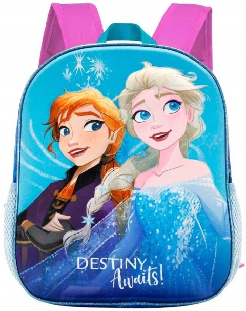 Plecak do przedszkola KRAINA LODU wypukły 3D