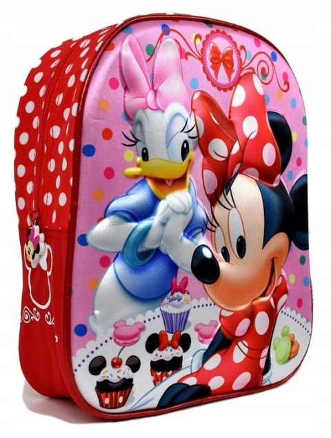 Plecak do przedszkola MINNIE DAISY wypukły 3D