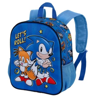 Plecak do przedszkola SONIC wypukły 3D