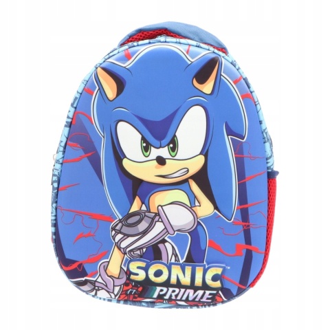 Plecak do przedszkola SONIC wypukły 3D