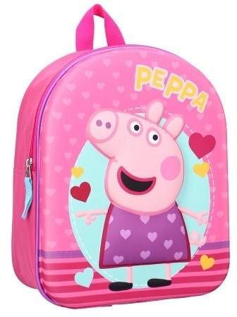 Plecak do przedszkola ŚWINKA PEPPA PIG 3D wypukły