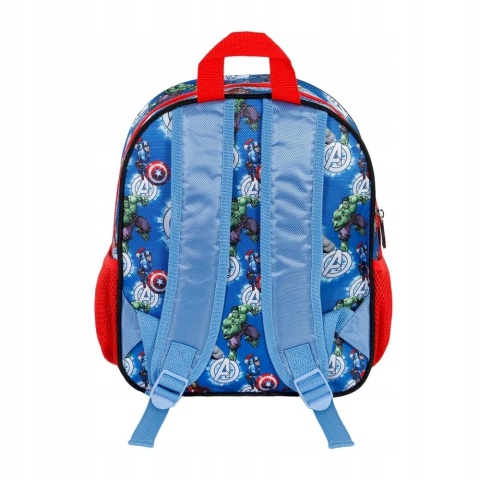 Plecak do przedszkola wycieczkowy AVENGERS HULK Kapitan Ameryka wypukły 3D