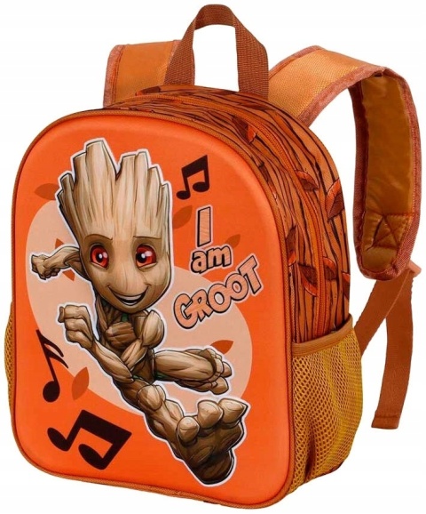 Plecak do przedszkola wycieczkowy Ja jestem Groot wypukły 3D