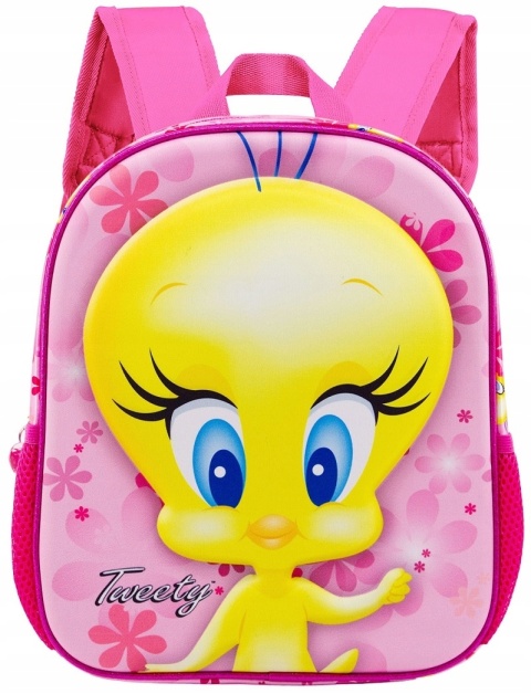 Plecak do przedszkola wycieczkowy Tweety Zaczarowane melodie wypukły 3D
