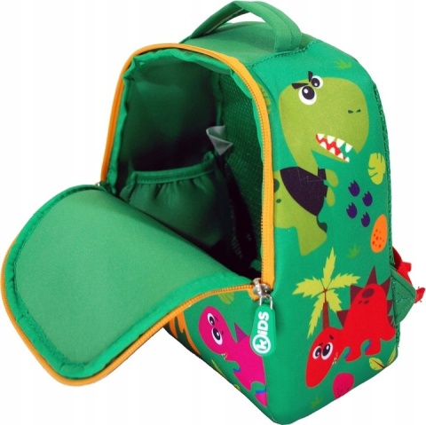 Plecak neoprenowy wycieczkowy do żłobka przedszkola DINOZAUR dino+ moneciak