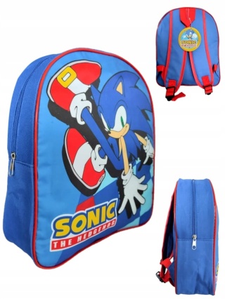 Plecak przedszkolny jednokomorowy Sonic