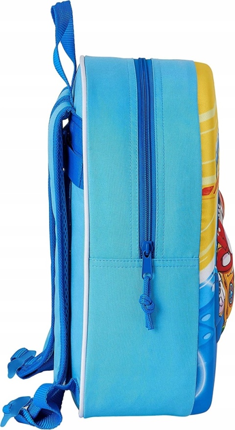 Plecak przedszkolny wycieczkowy SUPER THINGS zings wypukły 3D