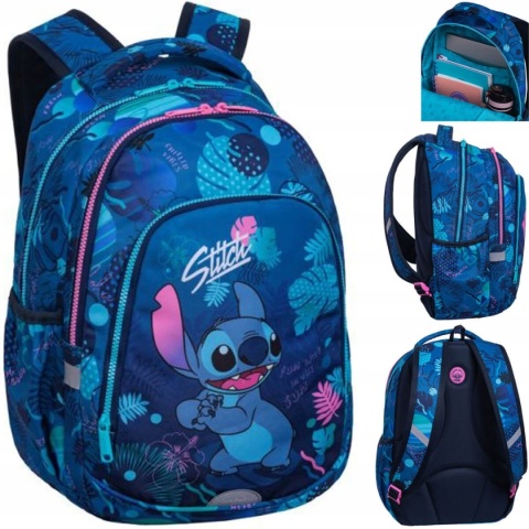 Plecak szkolny Stich młodzieżowy LILO I STITCH 21 l