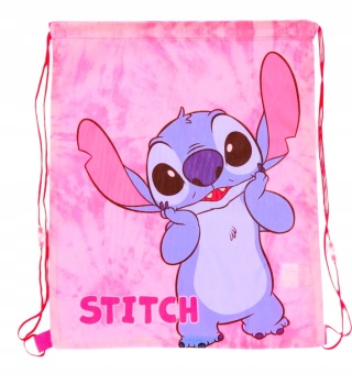Plecak worek Stich na buty kapcie różowy LILO I STITCH