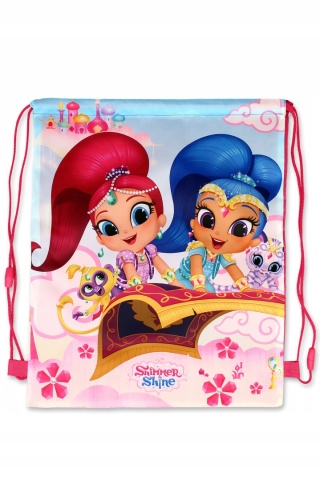 Plecak worek na buty kapcie SHIMMER I SHINE