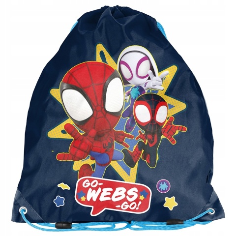Plecak worek na buty kapcie SPIDERMAN SPIDEY Plecak worek na buty kapcie SPIDERMAN SPIDEY