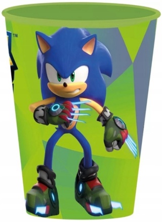 SONIC THE HEDGEHOG Prime kubek kubeczek szklanka zielony 260ML