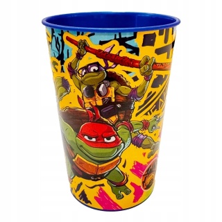 WOJOWNICZE ŻÓŁWIE NINJA kubek kubeczek szklanka 260ML