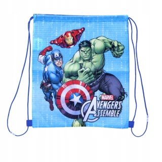 Worek na buty plecak kapcie AVENGERS Hulk Iron Man kapitan Ameryka