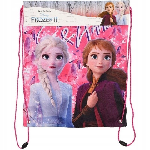 Worek na buty plecak sportowy KRAINA LODU FROZEN