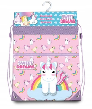 Worek na buty plecak sportowy UNICORN JEDNOROŻEC