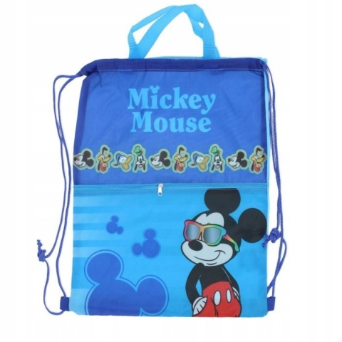 Worek na buty plecak sportowy gruby sznur MYSZKA MIKI MICKEY 42X35 cm Worek na buty plecak sportowy gruby sznur MYSZKA MIKI MICKEY 42X35 cm